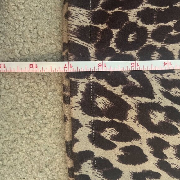 stretchy leopard mini skirt - Picture 4 of 4